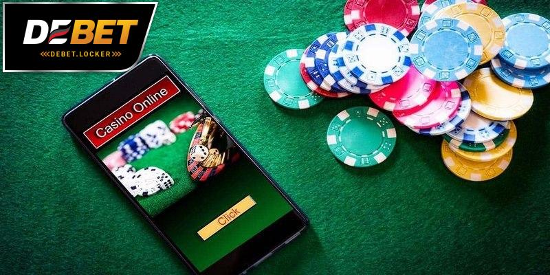 Trải nghiệm casino DEBET trên chiếc điện thoại 